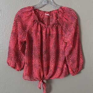 Disney D-Signed Girls Animal Print Top, XL